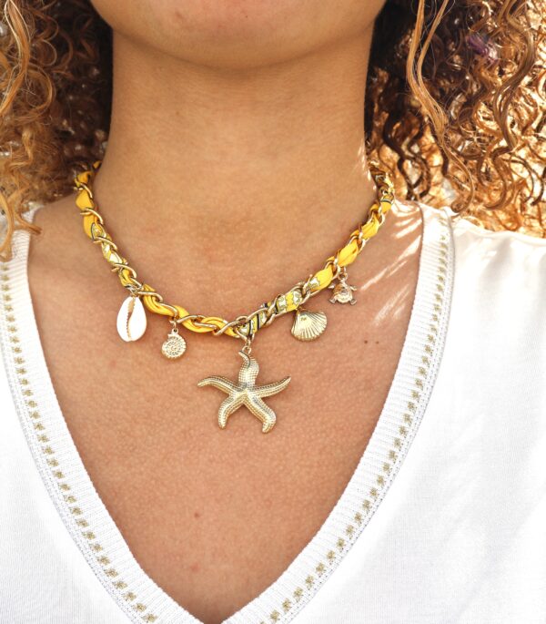 Collier Etoile de Mer dorée