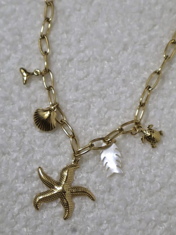 Collier Charms Dorés - Esprit Bord de Mer – Image 3