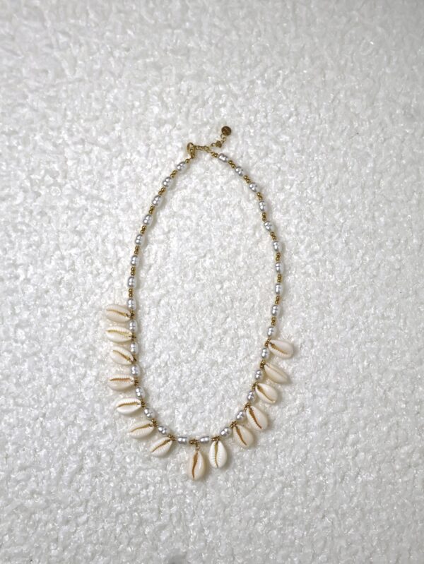 Collier Coquillage BI-Color – Image 3