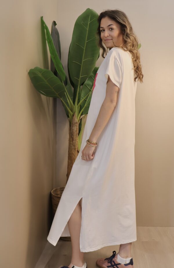 ROBE LONGUE SOUS LE SOLEIL WHITE – Image 2