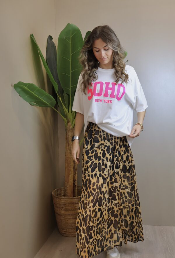Tee-shirt SOHO rose fluo – Image 4