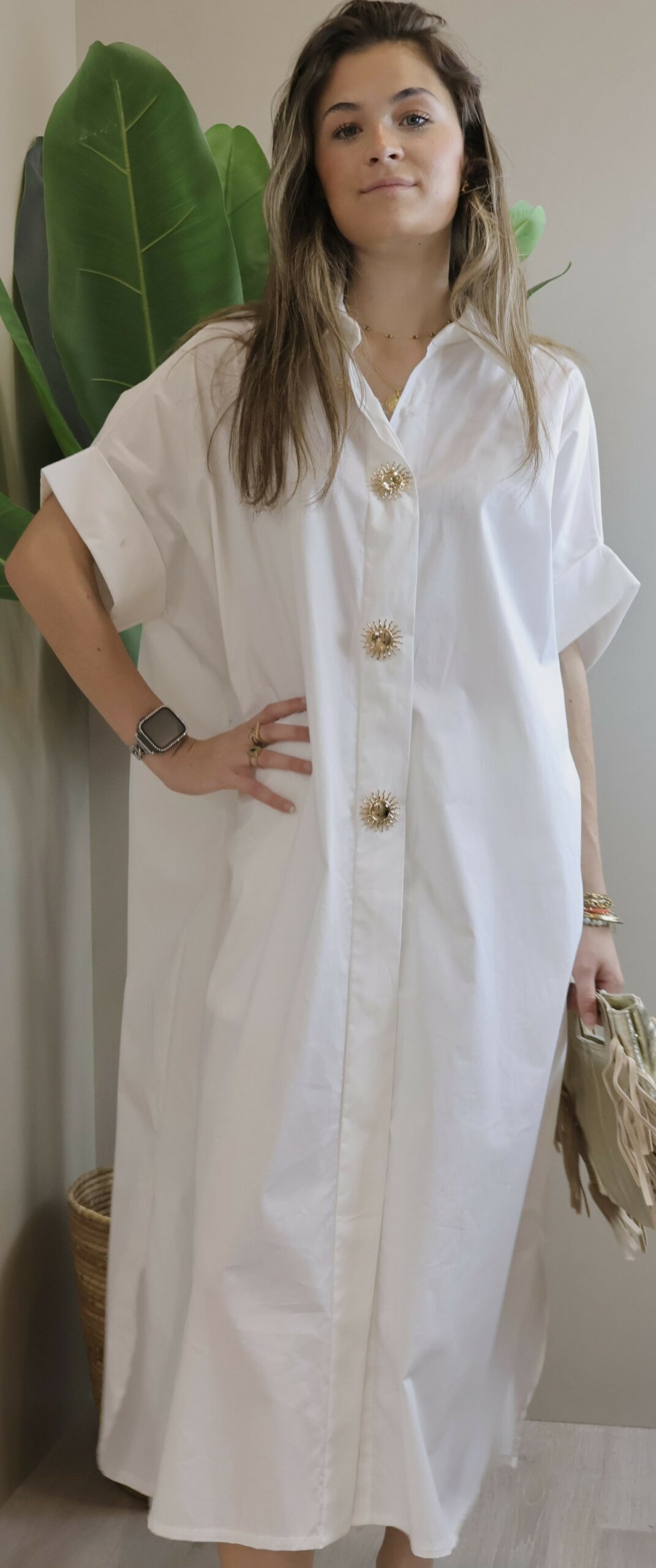 robe chemise BROCHES SOLEIL – Image 3