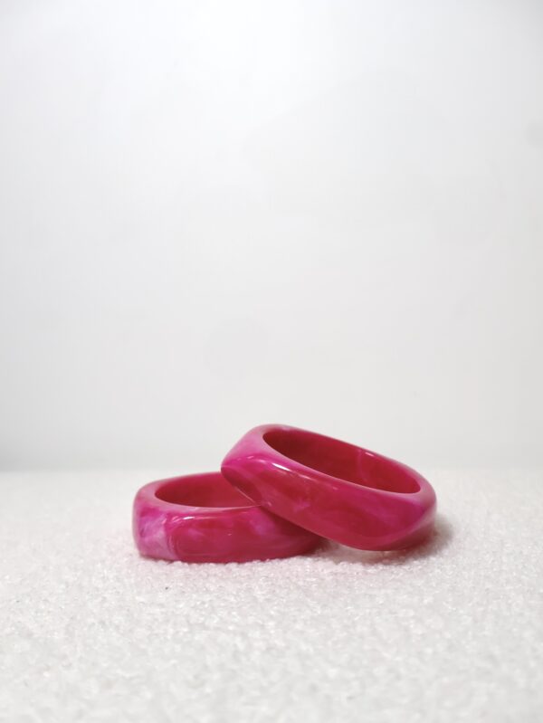 BRACELET JONC FUSHIA