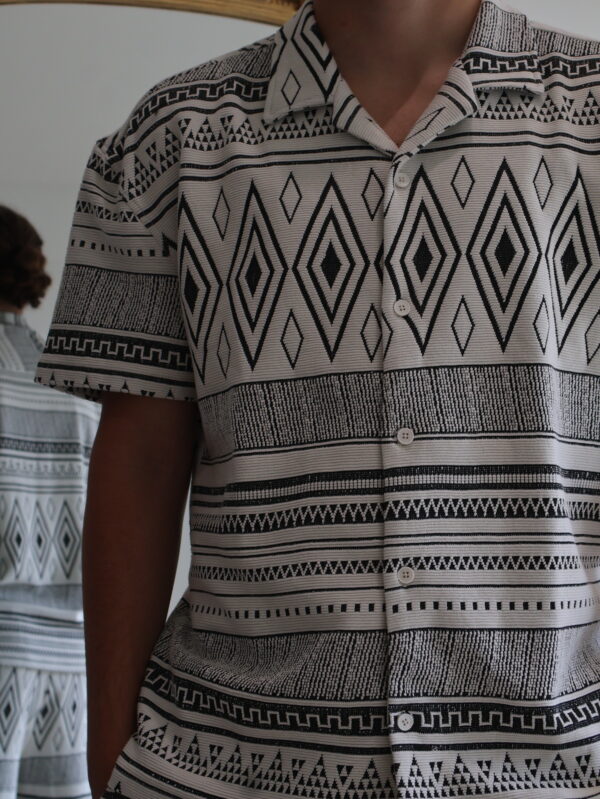 Chemise Indiana Black & White – Image 2
