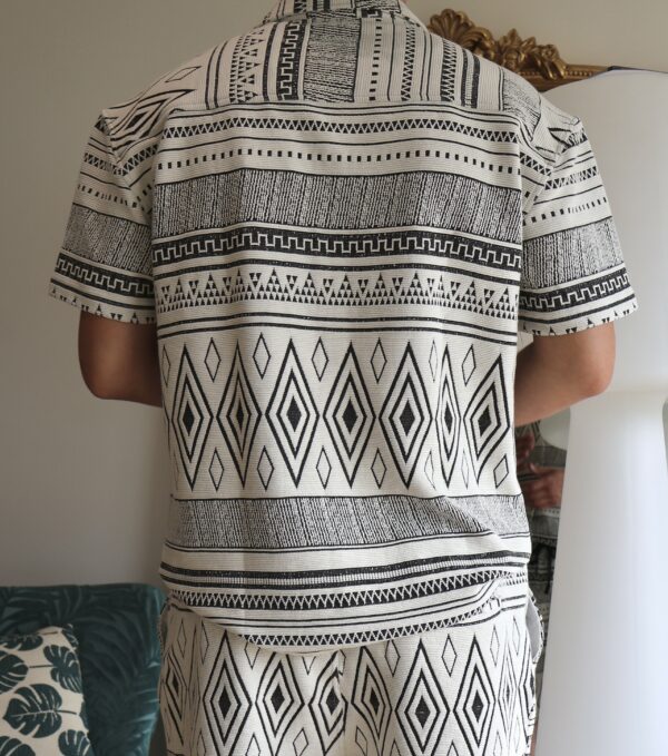 Chemise Indiana Black & White – Image 3