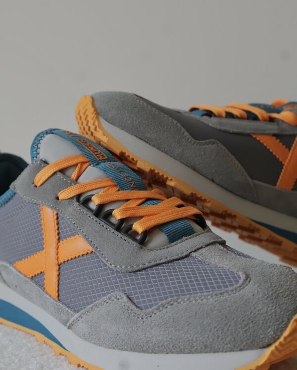BASKETS MASSANA GREY ORANGE – Image 2
