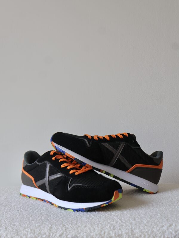 BASKET MASSANA BLACK & ORANGE