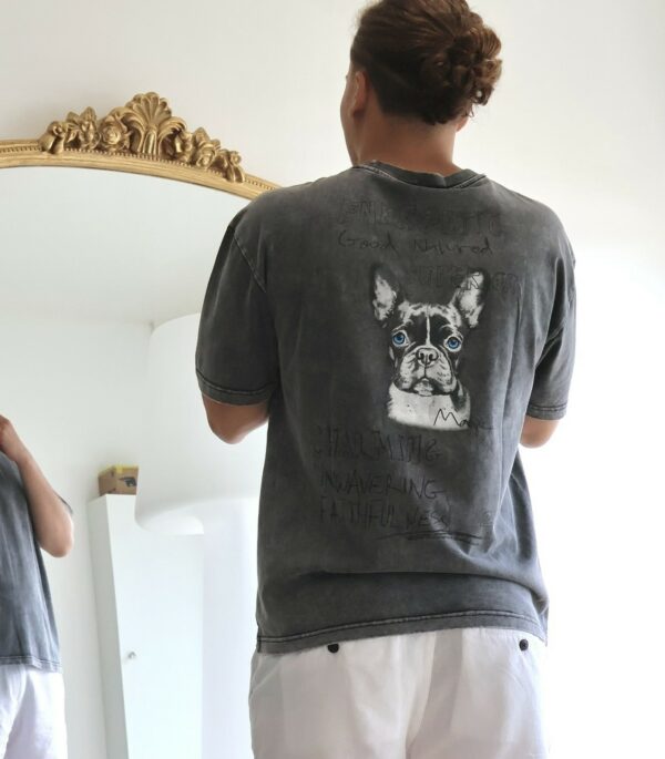T-SHIRT GROS BOSTON TERRIER