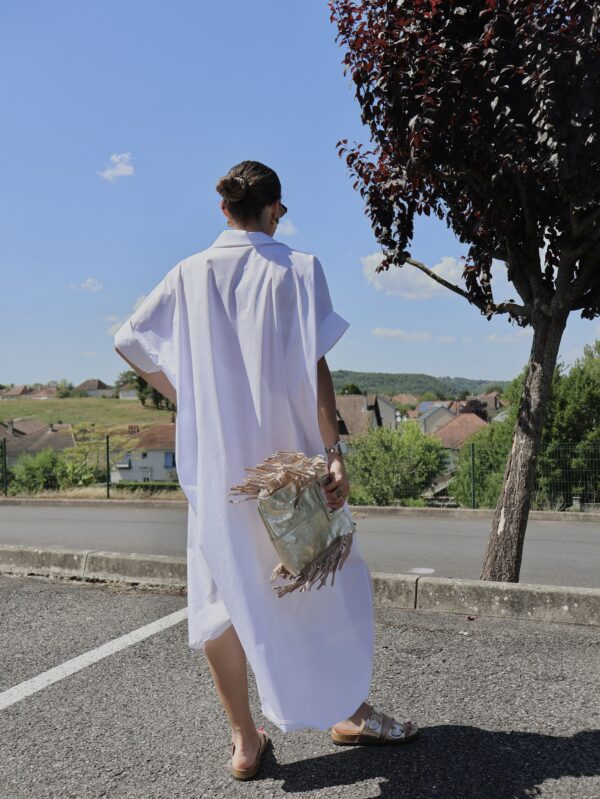 ROBE CHEMISE WHITE ETOILE DE MER – Image 4