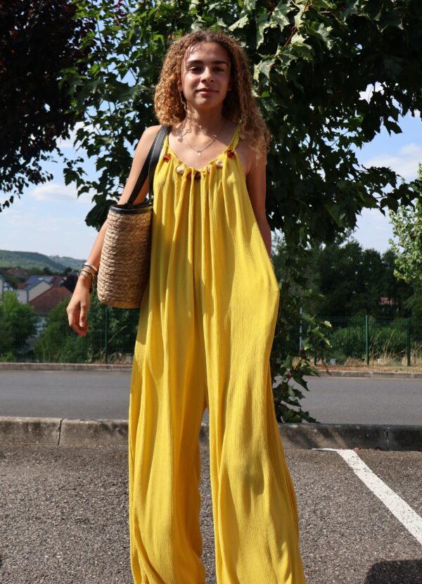 Combinaison fluide PERLES - Yellow