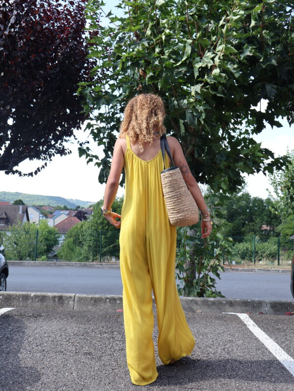 Combinaison fluide PERLES - Yellow – Image 3