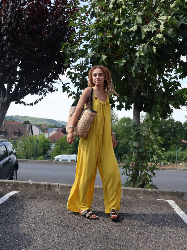 Combinaison fluide PERLES - Yellow – Image 4