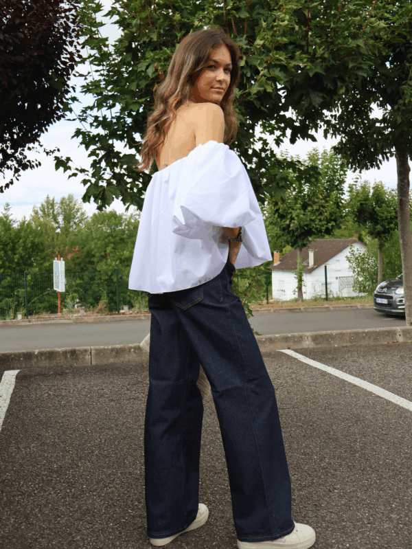 Top ÉPAULES dénudées - White – Image 4