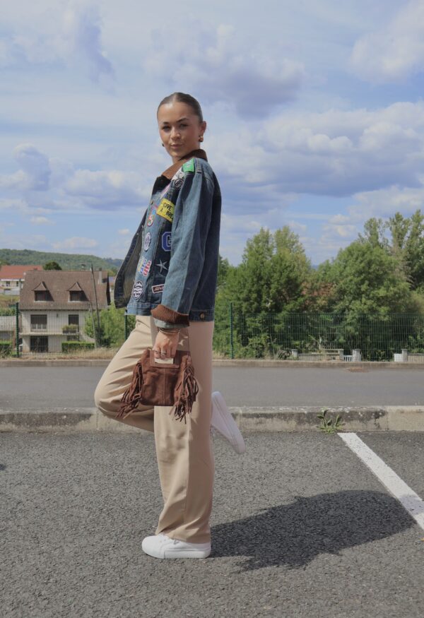 Veste en jean - Écusson – Image 4