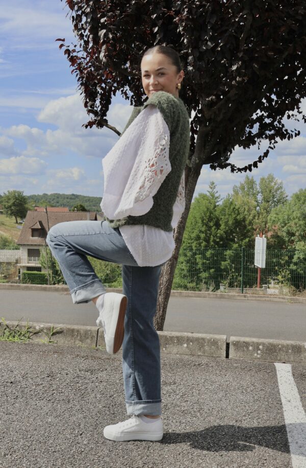 Gilet COZY - Kaki – Image 3