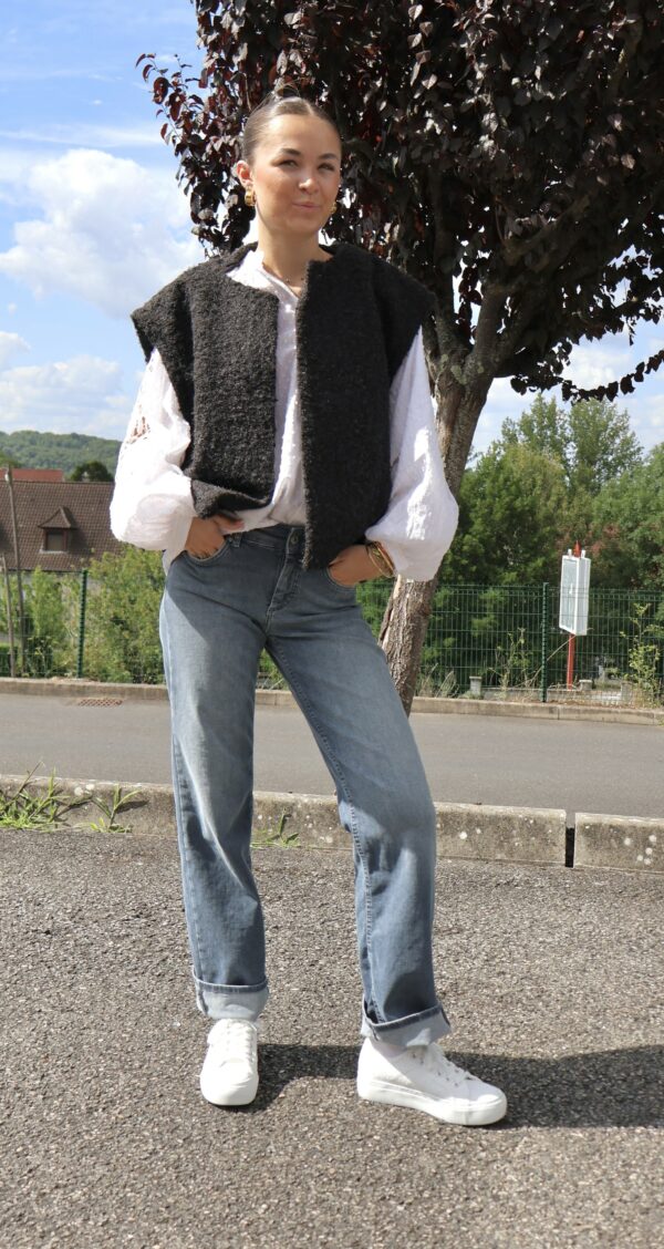 Gilet COZY - Black – Image 4