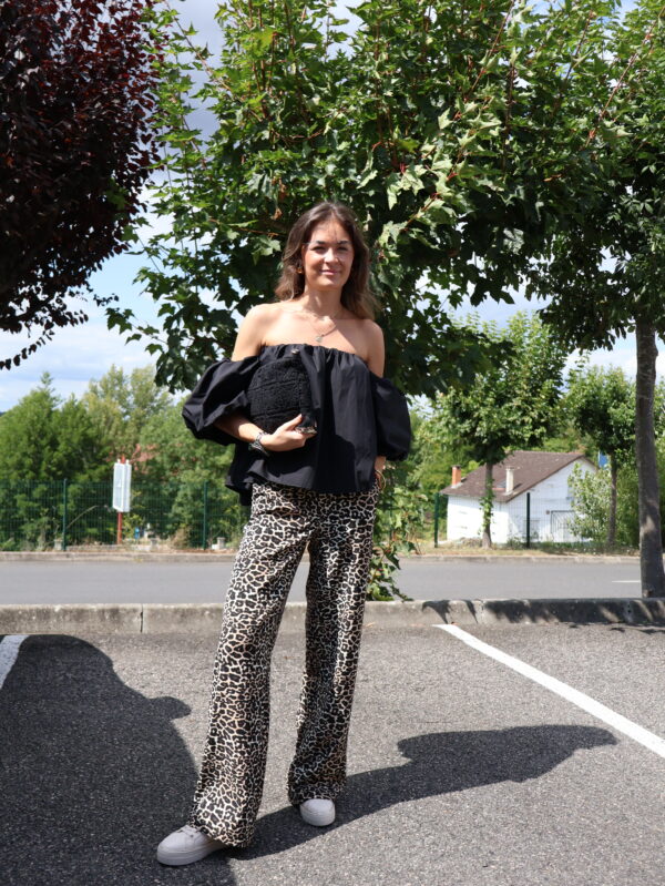 Top ÉPAULES Dénudées - Black – Image 4