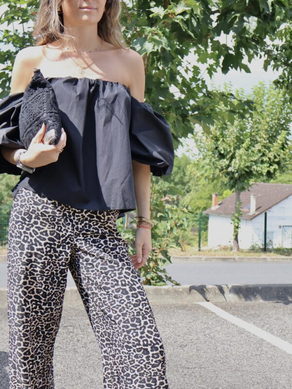 Top ÉPAULES Dénudées - Black – Image 3